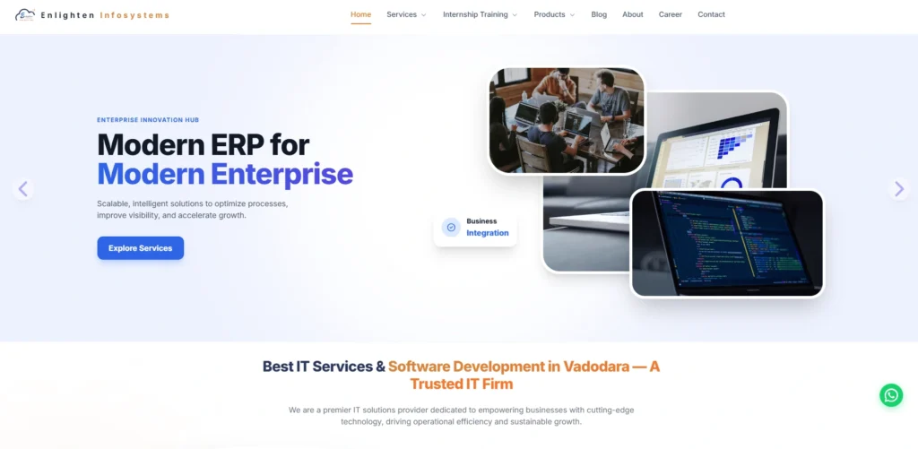 IT Company in Vadodara-Enlighten Inf‍osys⁠t‌ems