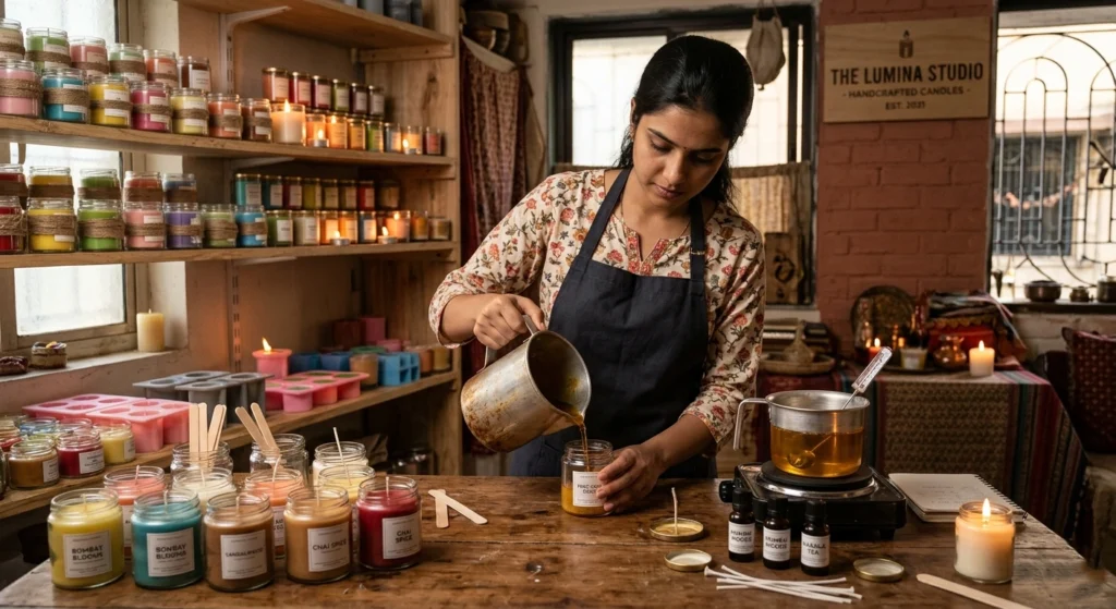 Business Idea in Bangalore- Handmade Products (Cand‌les,​ Soap‍s,‌ J‌ewelry)