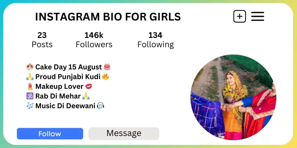 Instagram Bio for Girls -Punjabi