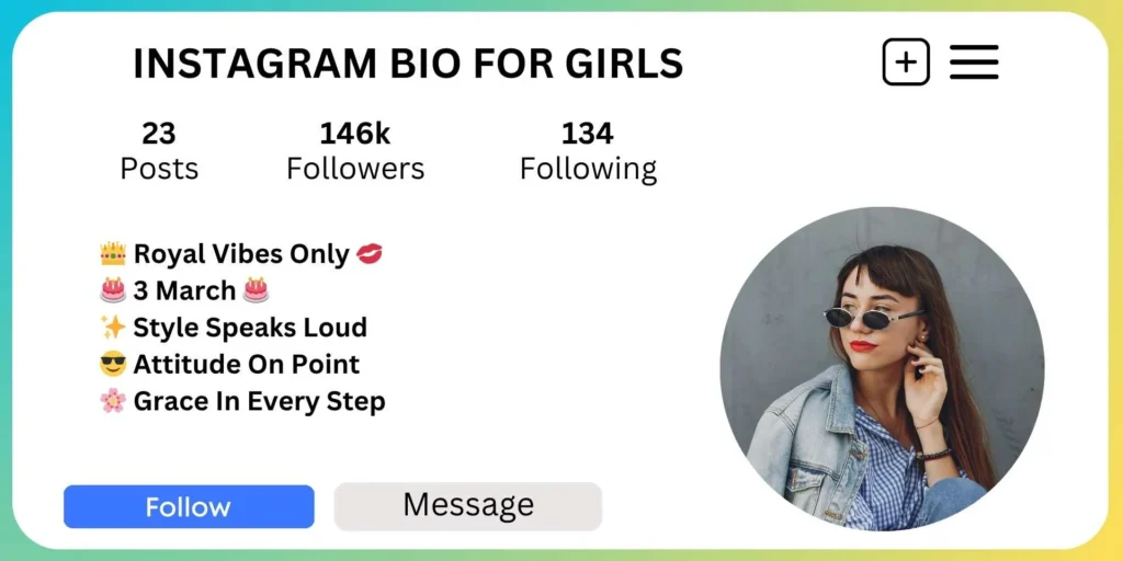 Instagram Bio for Girls - Stylish