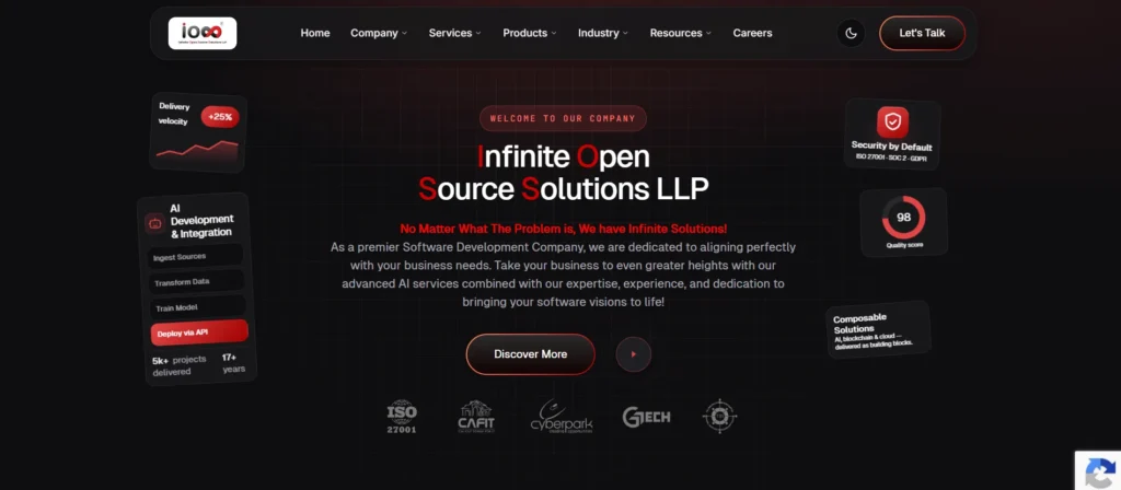 IT Company in Kozhikode - In‌f‍in‍ite Open Source Sol​utio⁠ns
