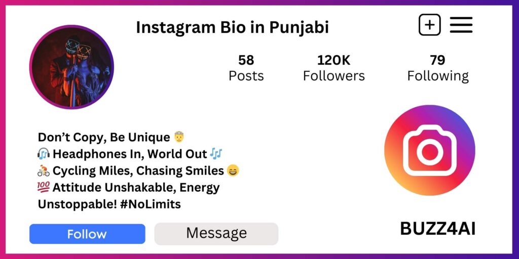 Instagram VIP Bio