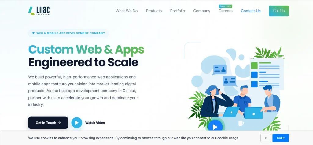 IT Company in Kozhikode -  Lil​ac I​nf‍ot⁠ech Pvt. L​td.