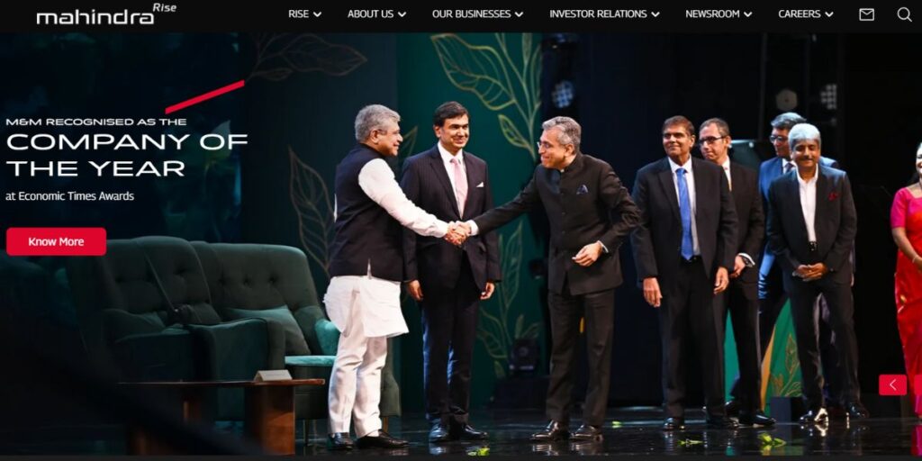 Manufacturing Companies in Mumbai - Mahindra & Mahindra