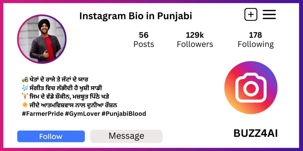 Instagram VIP Bio