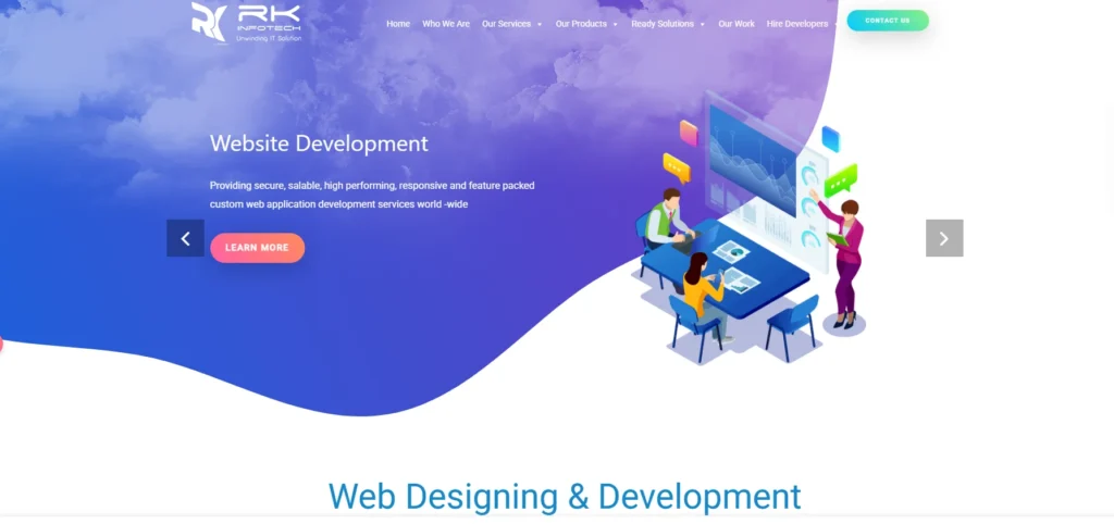 IT Com​p‍an⁠y in Surat - RK⁠ Infotech