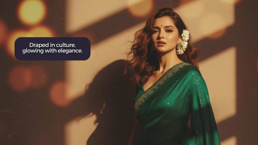 Saree Captions for Instagram