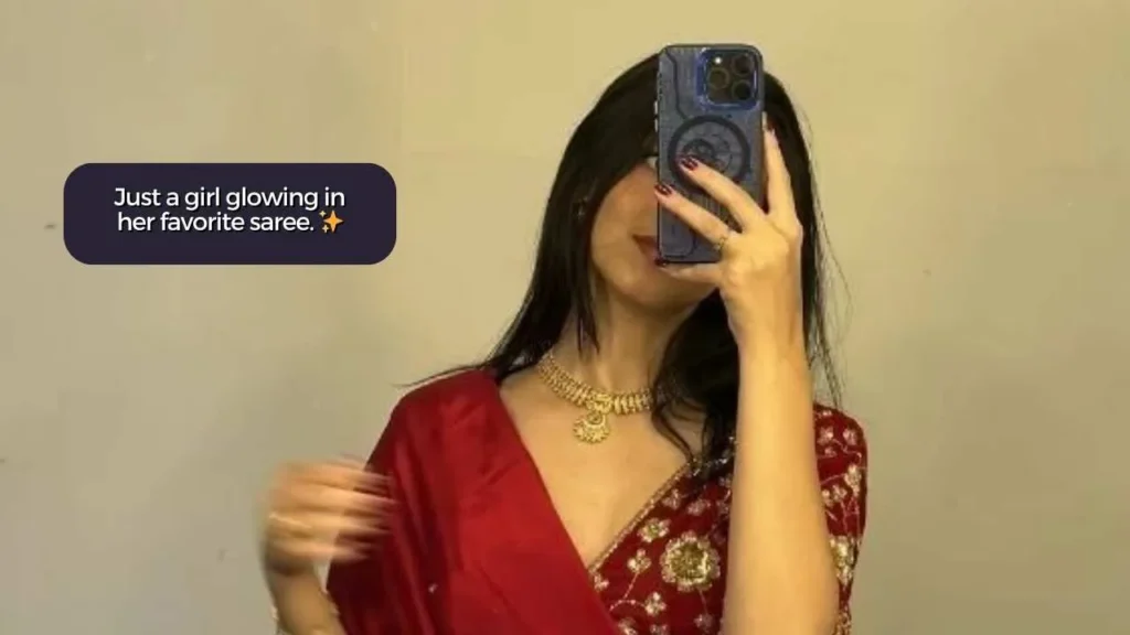 Saree Captions for Instagram