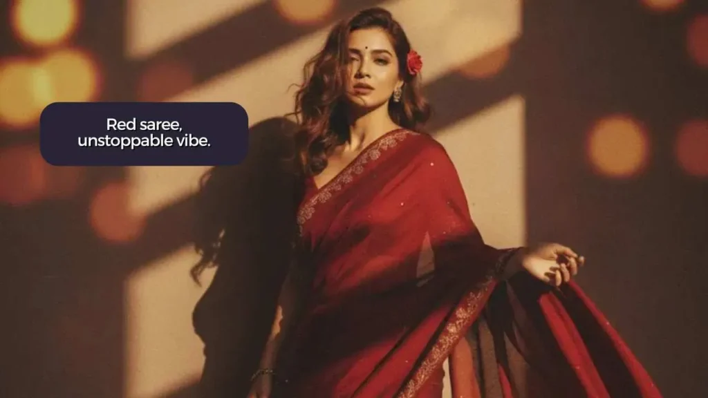 Saree Captions for Instagram