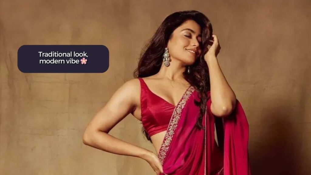 Saree Captions for Instagram