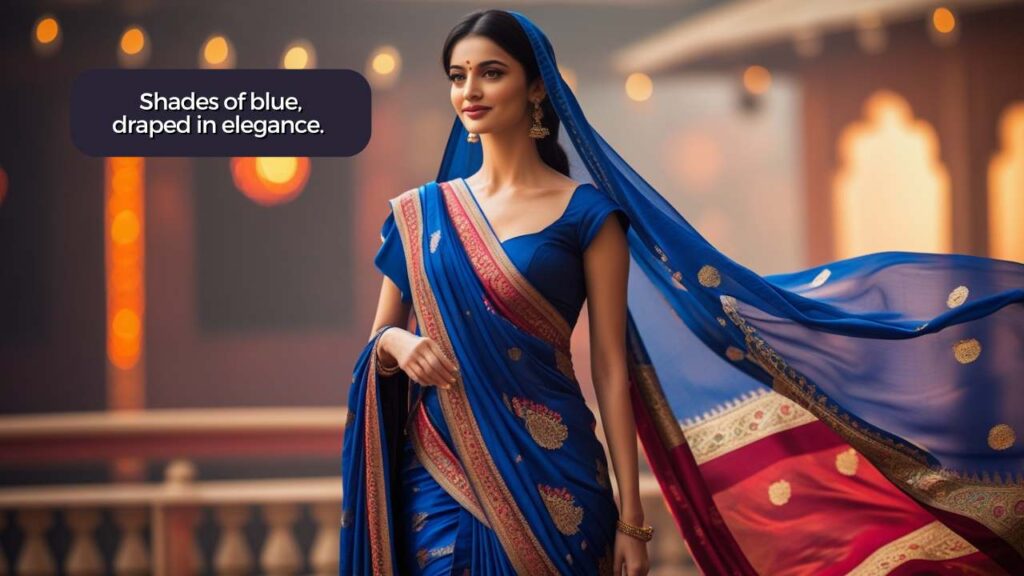 saree captions for instagram