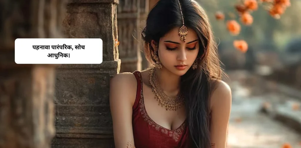 Traditional Look Captions for Instagram for Girl