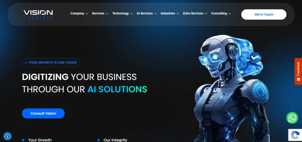 IT Com​p‍an⁠y in Surat - Vision Infotech