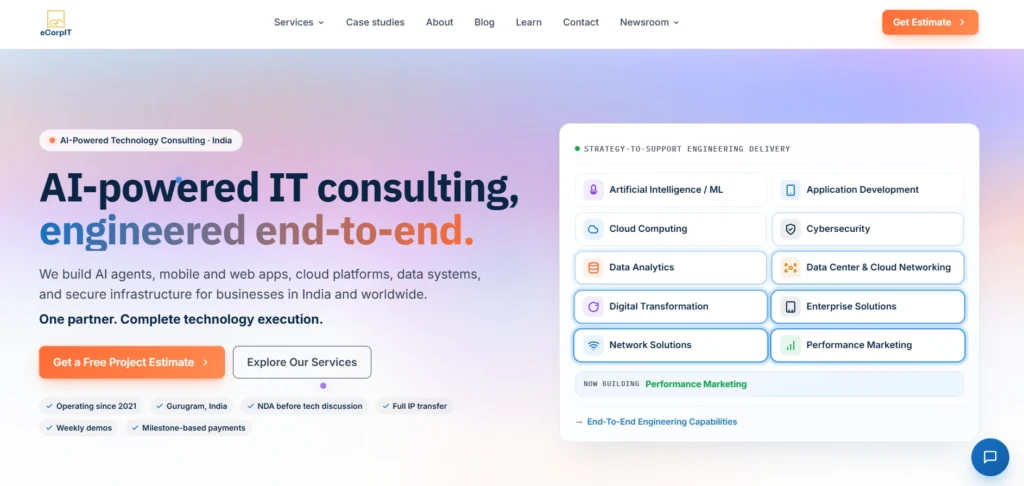 IT Company in Gurugram- eCorpIT