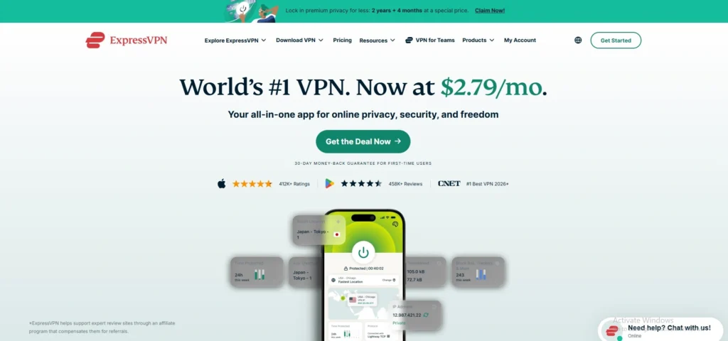 VPN for CapCut- ExpressVPN