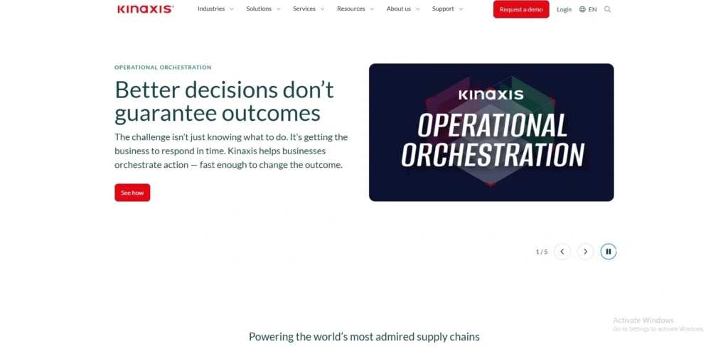 IT Company in Perungudi- Kinaxis