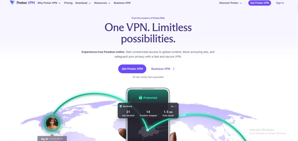 VPN for CapCut- Proton VPN