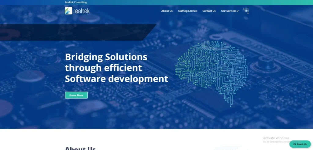 IT Company in Perungudi- Realtekh Software Services Pvt Ltd