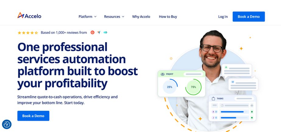 Professional Services Automation software - Accelo