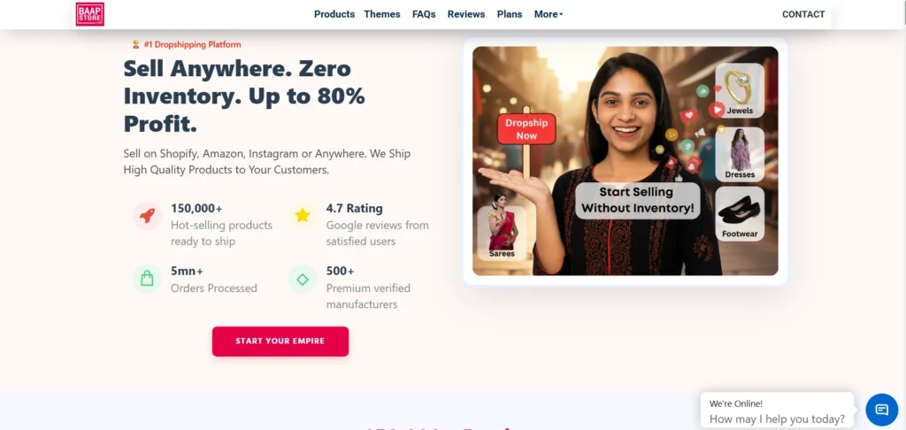 Dropshi‍ppin‌g Supplier in India - BaapStore