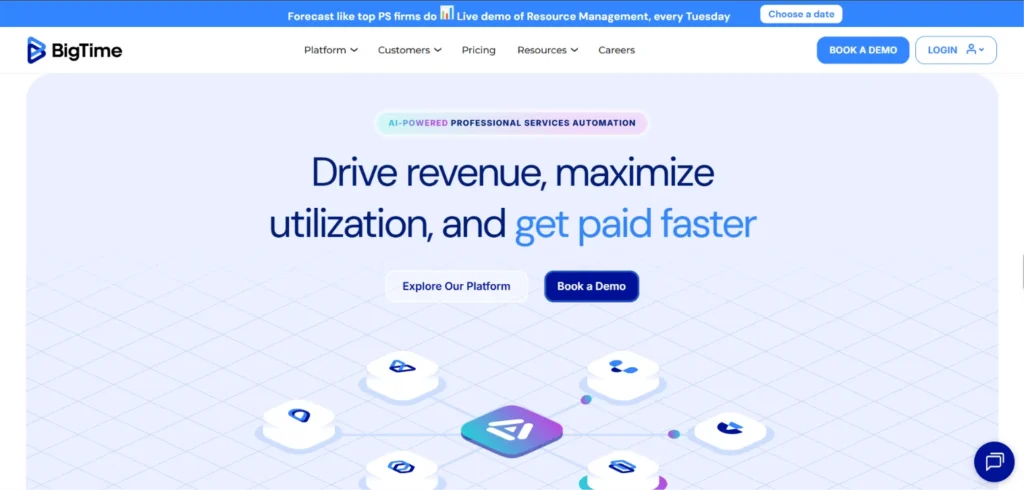 Professional Services Automation Software - BigTim​e