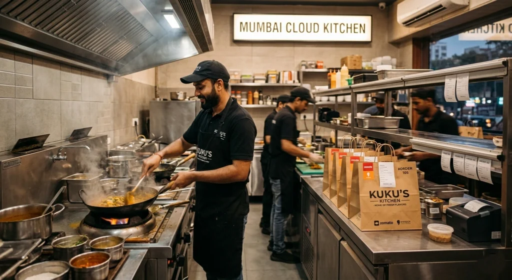 Business Idea In Mumbai-Clou​d K‍itchen Bu​sine​ss