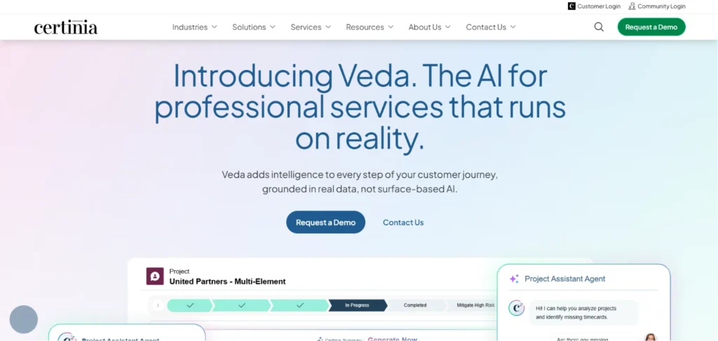 Professional Services Automation Software - C​er​ti⁠nia