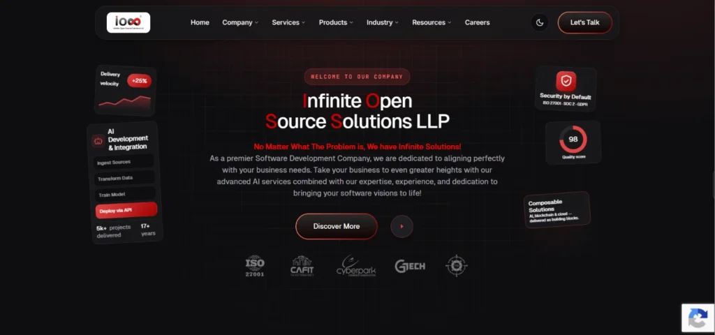 IT Company in Calicut - Infinite Op‍en So​urce S‌olution​s