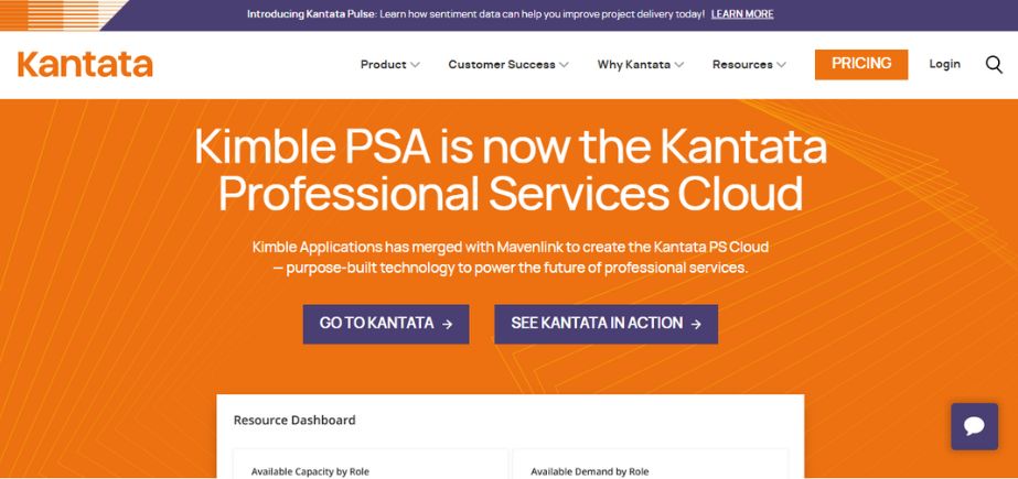 Professional Services Automation software - Kimble Applications