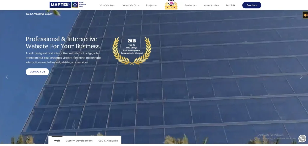 IT Company in Thane- Maptek Softw‌ar⁠es LLP