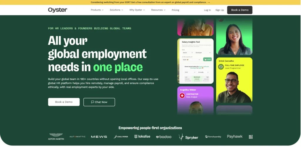 Employer of Record Service - Oyster