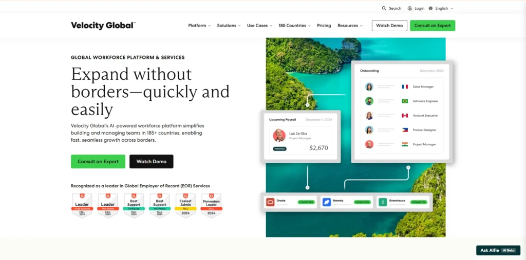Employer of Record Service - Velocity Global