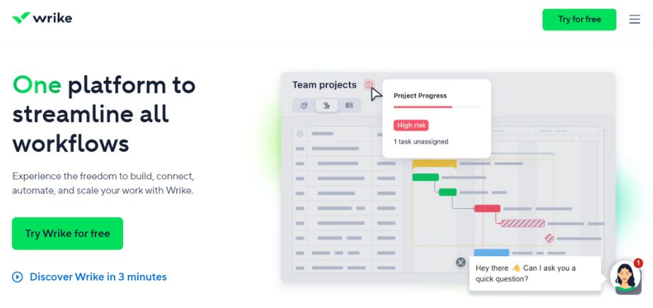 Professional Services Automation software - Wrike
