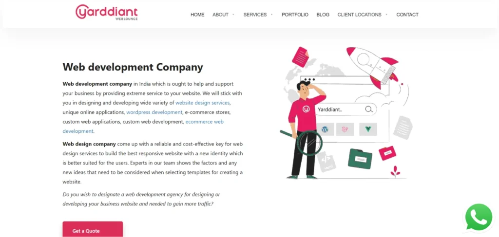 IT Company in Calicut - Yar⁠ddiant