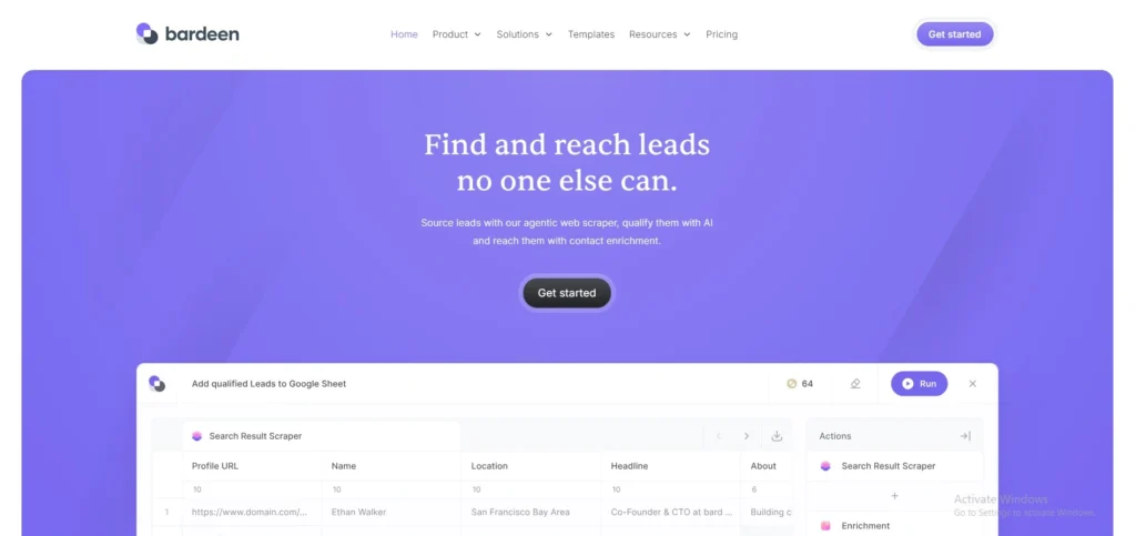 No-Code Automation Platform- Bardeen