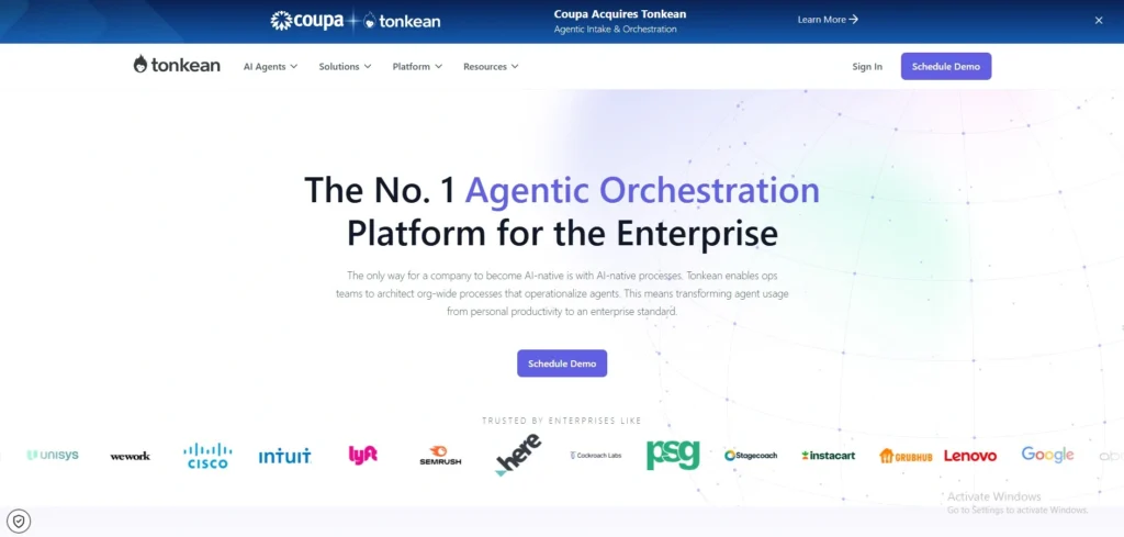 No-Code Automation Platform- Tonkean