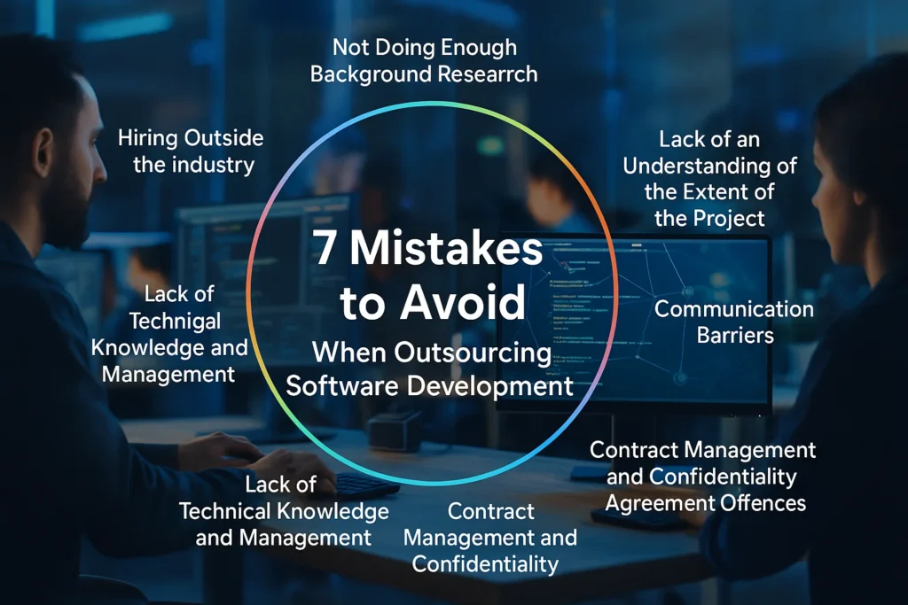 Top 7 Mistakes to Avoid When Outsourcing Software Development