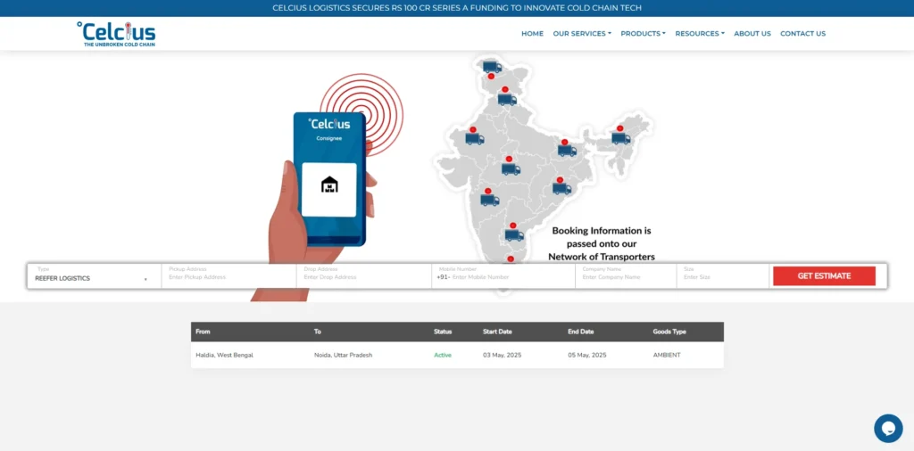 Logistics Company in Mumbai - Celsius Logistics