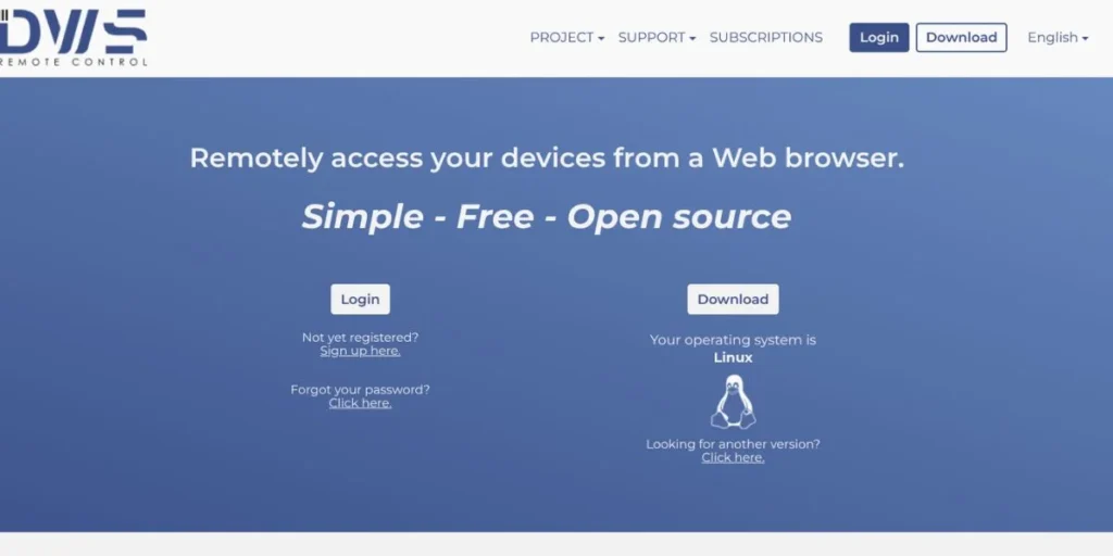 TeamViewer Alternative-DWServi⁠ce‍