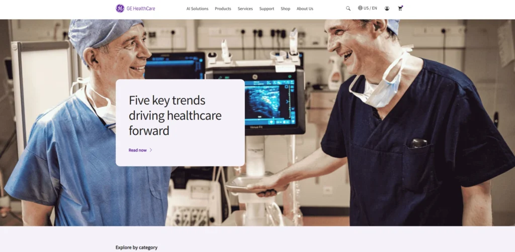 Healthcare Software Companies in the USA-GE HealthCare