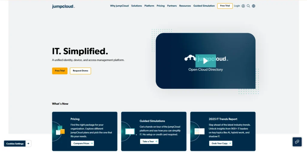Scalefusion Alternative - JumpCloud