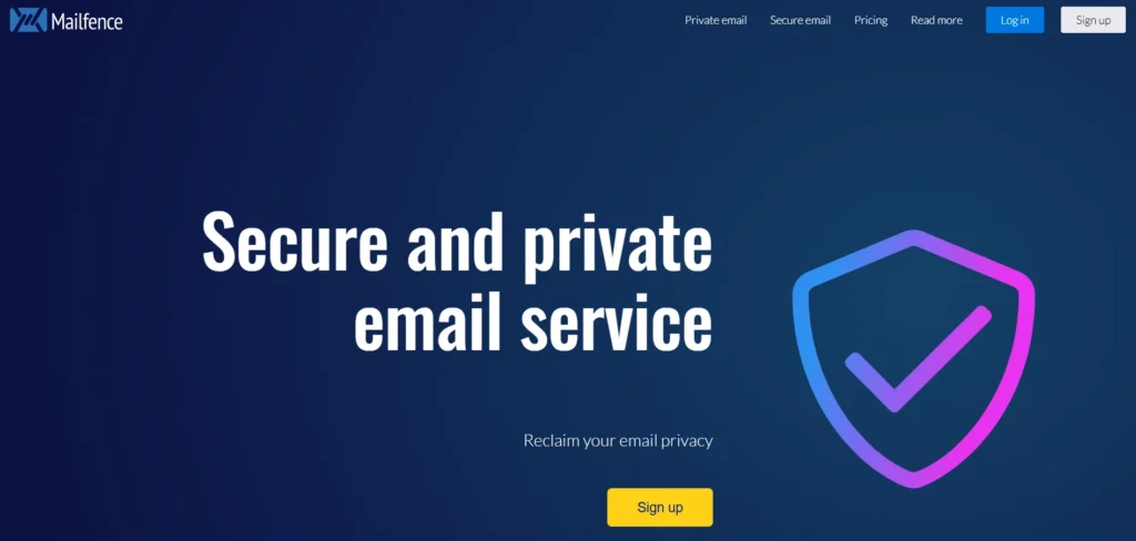 Alternative to Yahoo and AOL - Mailfence