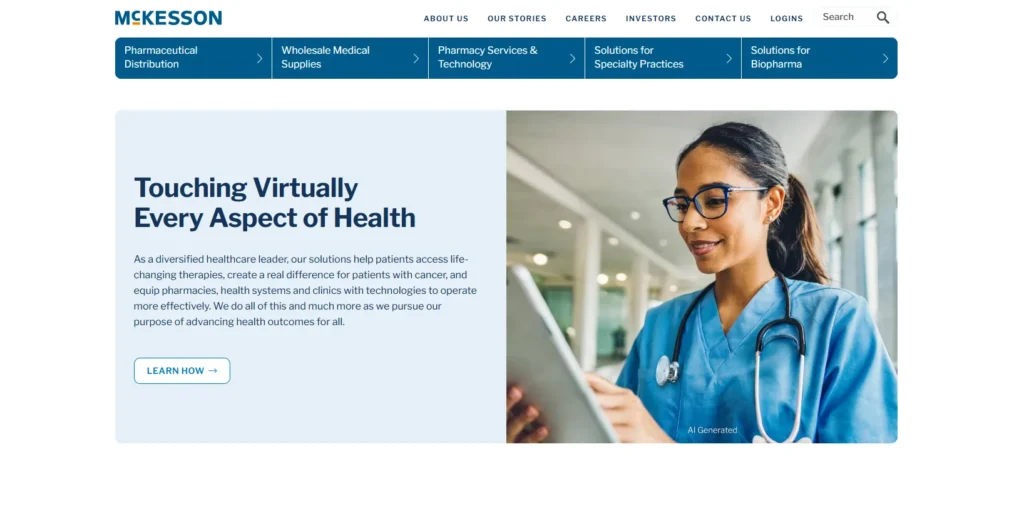 Healthcare Software Companies in the USA-McK‍esson