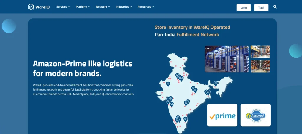 Logistics Company in Hyderabad - WareIQ Logistics Pvt Ltd