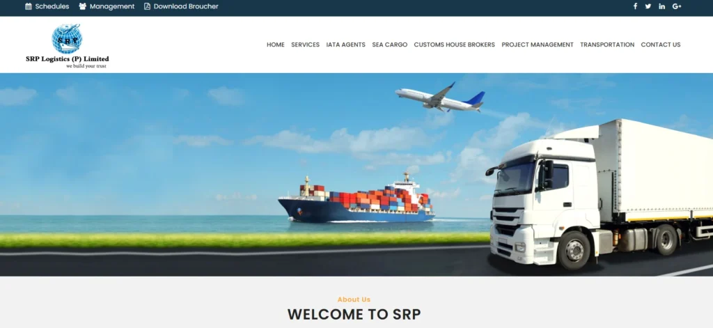 Logistics Company in Hyderabad - SRP Logistics Pvt Ltd
