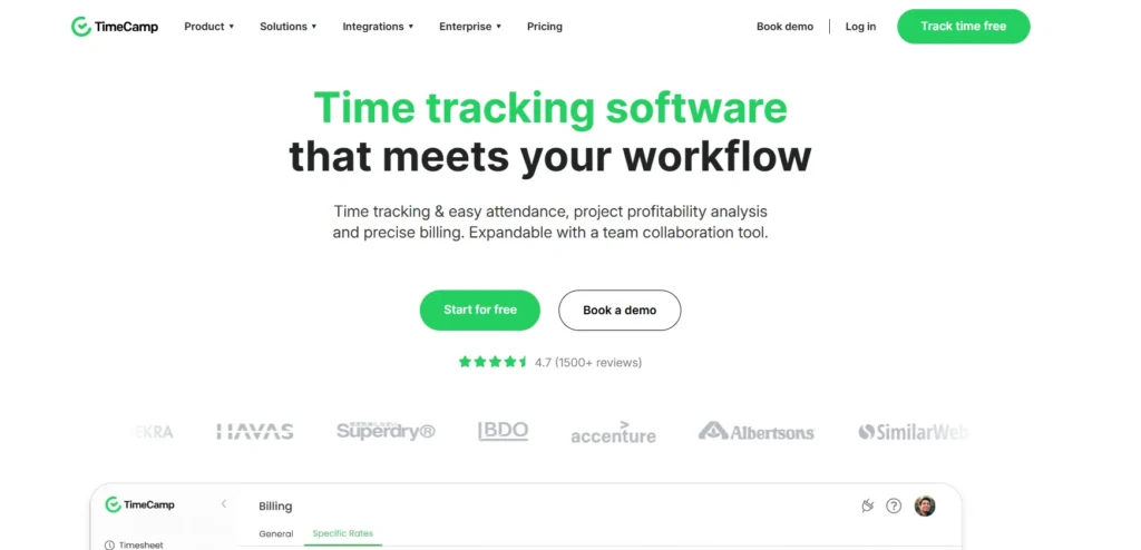 Financial Risk Management Software - TimeCamp