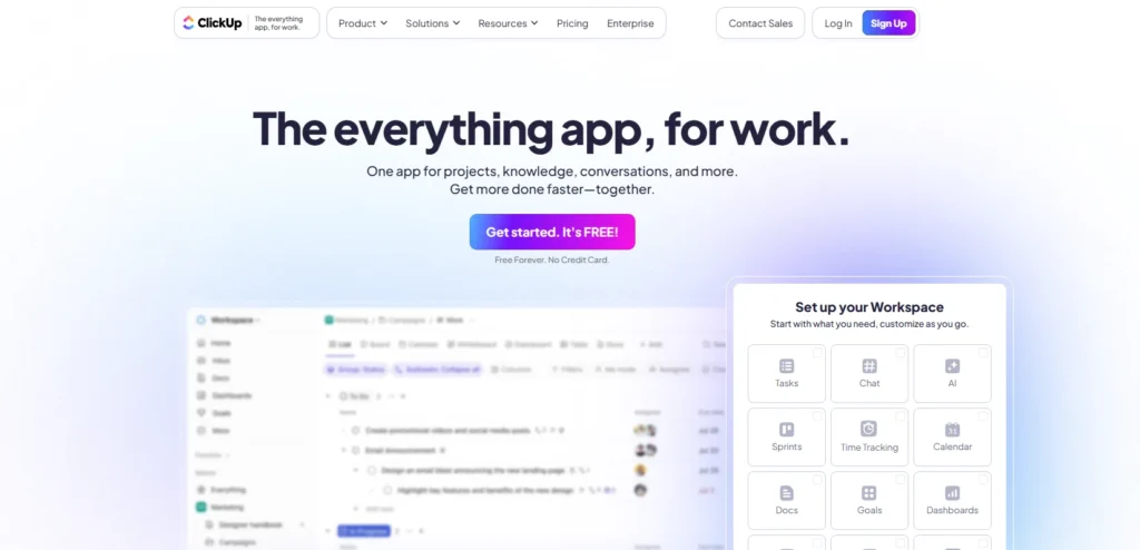 Financial Risk Management Software - ClickUp