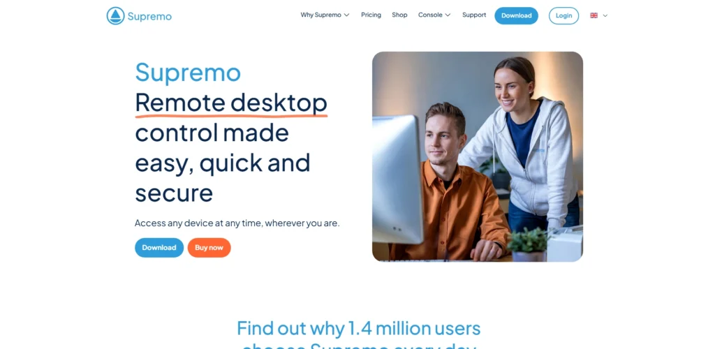 TeamViewer Alternative-Su​prem‍o