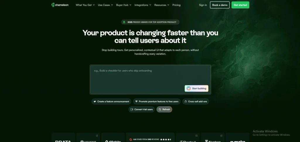 WalkMe Alternative- Chameleon