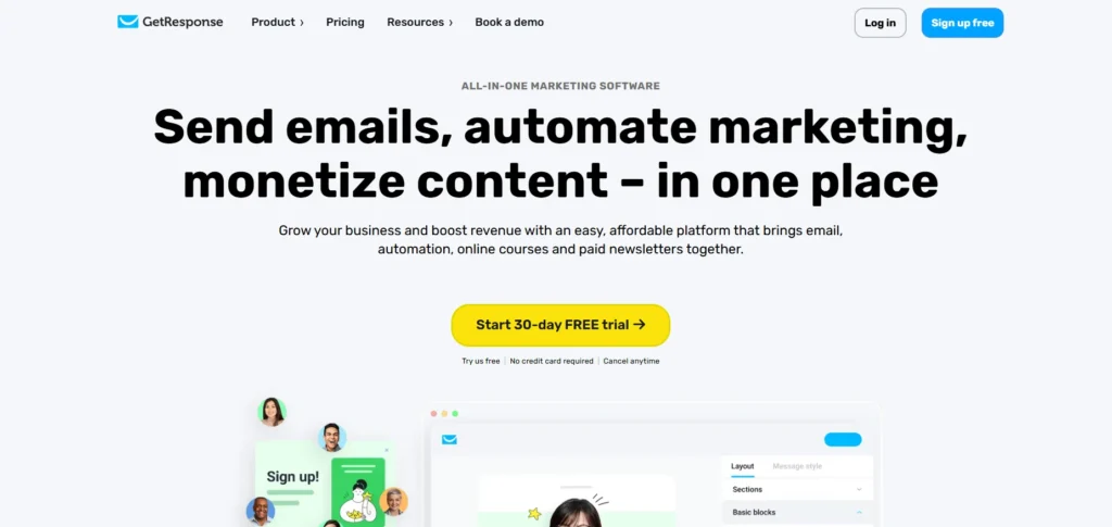 Email Marketing Platform for Nonprofits - GetResponse